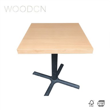 Beech Wood Veneer Kulit Kulit Jadual Atas