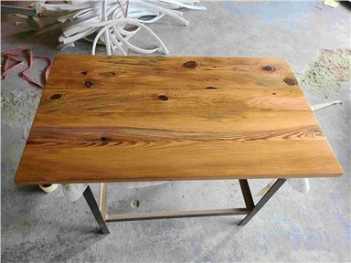 Pepejal Pine Wood Edge Glued Desktop