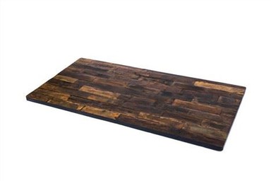 Meja Lif Elektrik Pejabat Venir Kayu Elm Lama 30x48x1.25''