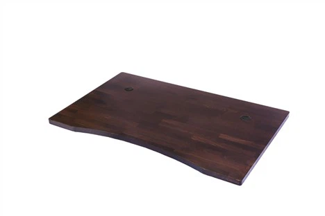 Atas Meja Pejabat Walnut Kayu Beech Pepejal
