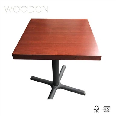 Meja Makan Kayu Beech Veneer