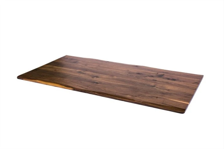 Meja Lif Elektrik Pejabat Walnut Hitam Pepejal 30x60x0.8''
