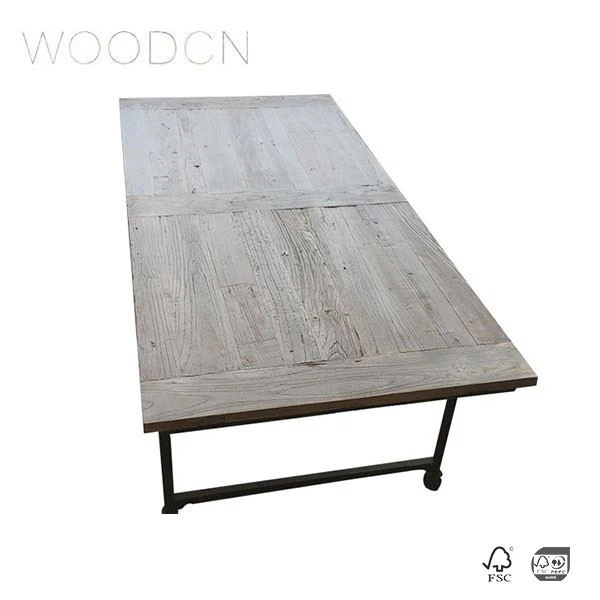Walnut Solid Wood Butcher Block Dining Table
